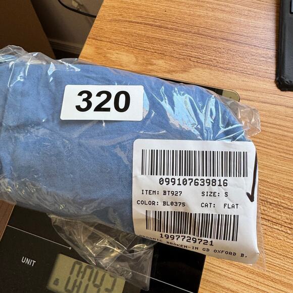 J.Crew Boxer Short Mens S Blue Broken-in Organic Cotton Oxford Elastic Waistband - Picture 5 of 5